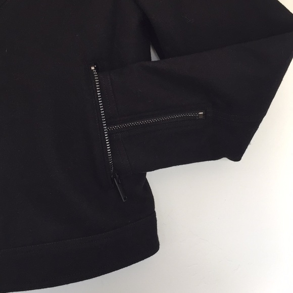 NWT Express bomber style pea coat - Picture 5 of 8